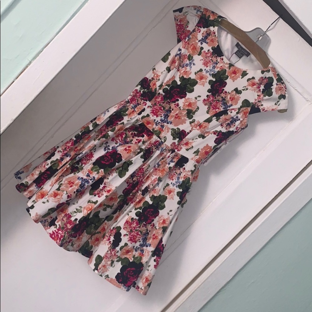 Floral tea party dress